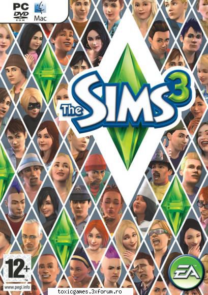 the sims sims 3 (c) electronic arts

     05/2009 :..... .. protection .......:           1 disc(s)
